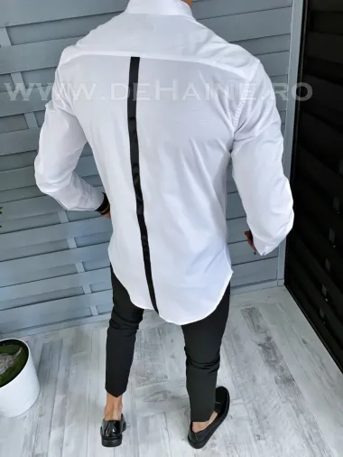 Camasa barbati alba slim fit B1341 P18-1.1